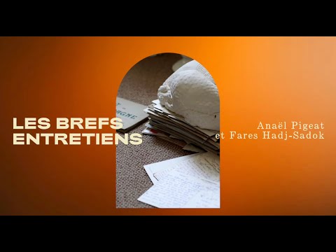 Fares Hadj-Sadok - LES BREFS ENTRETIENS, discussion avec Anaël Pigeat - 2021