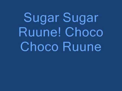 Lyrics Sugar Sugar Rune