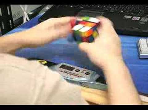 Rubik's cube solved in 10.56 seconds
