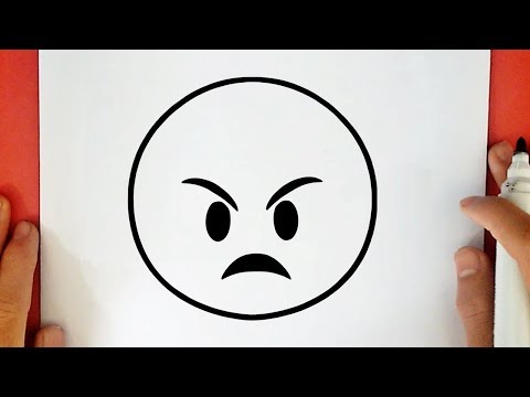video-linktoworks-HOW TO DRAW ANGRY EMOJI - YouTube