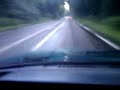 Golf mk2, schrapend over de weg