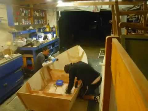 how to fasten wood to aluminum boat
