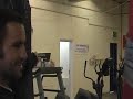 Tony Oakey prepares at the TKO Gym Tony Oakey prepares at the TKO Gym