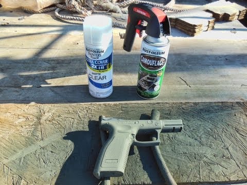 how to paint a springfield xd