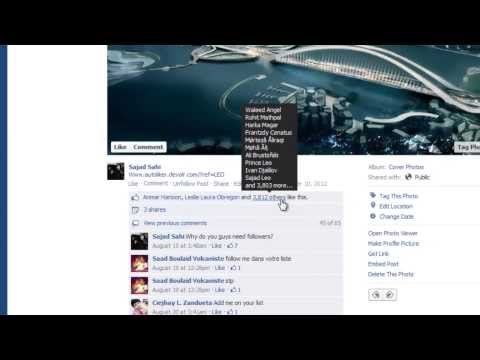 how to get likes on a facebook photo