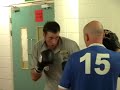 Enzzo Maccarinelli warming up before his bout with Mohamed A Enzzo Maccarinelli warming up before his bout with Mohamed A