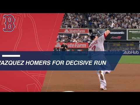 Video: Christian Vazquez homers to right for decisive run