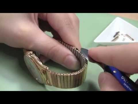 how to remove links from a watch band