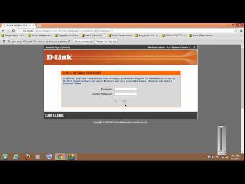 how to connect d-link wireless router to laptop