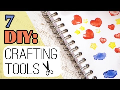 DIY: 7 Crafting Tools | Stamps | Mini Cutter | Dotting Tools