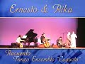 ernesto & rika with the tango ensemble 