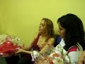 Lary (maninha), thicy e Joelma no camarim Lary (maninha), thicy e Joelma no camarim