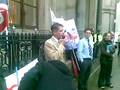 adam walker speaks at birmingham protest