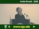 Avital Ronell - European Graduate School - 2008 9