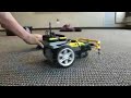 Bluetooth mouse steers Lego car