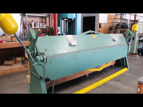 TIN KNOCKER TK 1016 LEAF BRAKE Apron Brakes | THREE RIVERS MACHINERY (1)