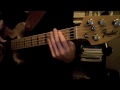 It is a Fender American Deluxe Jazz Bass V 2010. Recorded directly with Apogee One on Logic. No effects, no equalisation on Logic.