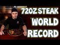WORLD RECORD TIME FOR 72oz STEAK