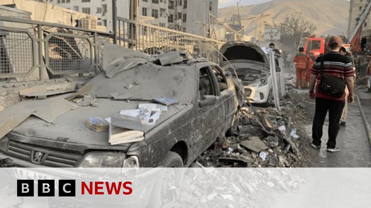 What was Israel targeting inside Iran? | BBC News