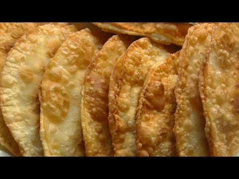 Домашние чебуреки на заварном тесте/Homemade pasties on choux pastry