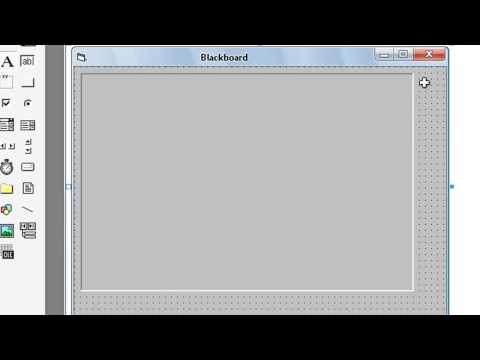 how to make a paint program in vb