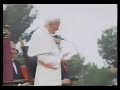 Il Papa a Volterra: saluto alla cittadinanza 1/2