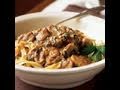 Light Beef Stroganoff