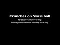 Crunches with pre-stretch Crunches with pre-stretch