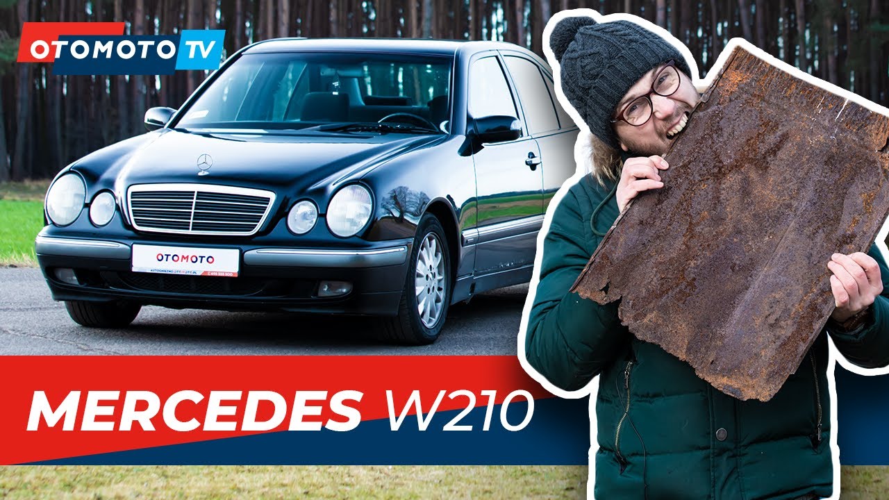 MERCEDES W210 - rdzawy okularnik