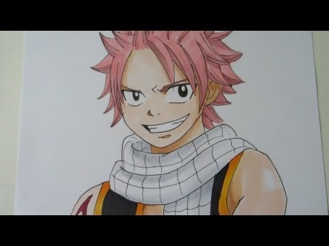 how to draw natsu