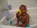 Elsa bathes.wmv
