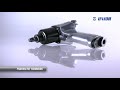 Uniors pneumatic hammers with controlled torque allow fast screwing and can handle also the most hard-to-handle nuts and rusty screws. The basic functions of pneumatic hammers - they all enable torque adjustment and determination of the direction of the rotation, but differ in the maximum torque, way of regulation (selector switch or toggle button) and the maximum size of sockets. They are universal and can therefore be used in different types of mounting where maximum torques are needed and in mounting of larger joints. They are becoming more and more popular also for home use.