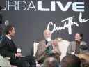 Christopher Lee at Burda Live: Christopher Lee at Burda Live: