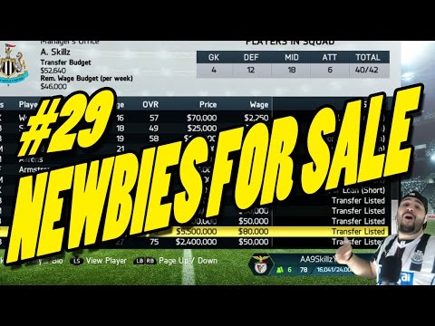NEWBIES FOR SALE!!! FIFA 14 Career Mode #29