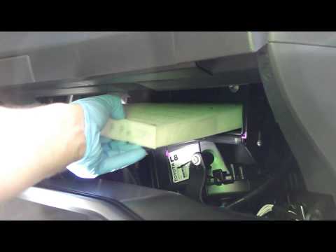How to change cabin air filter Toyota Corolla. Year models 2008 – 2013. Pollen filter.