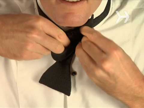 how to fasten tie