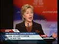 Debate - Hillary Clinton on illegal immigrants/licenses