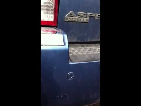 Removing Rear Back Up Sensor from Vehicle. Chrysler Aspen &