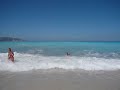 Golven beuken op Myrtos Beach