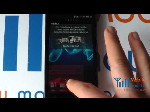 how to remove home screens on xperia s