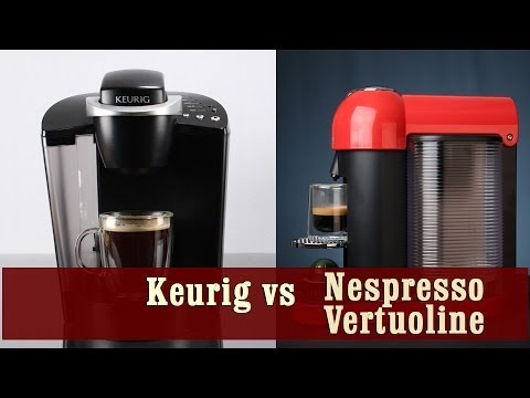 Keurig Coffee Maker vs Nespresso Vertuoline Coffee and Espresso Machine