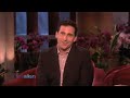 Ellen still hasn't forgotten that Steve Carell scared her the last time he was here, so today she had a surprise in store for him! Then the two had fun talking about his children...