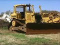 Caterpillar D6H High-Track Bulldozer Demo Clip
