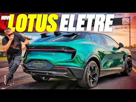 Novo Lotus Eletre - AGORA NO BRASIL! SUV DE 918 cv PESA MAIS DE 2,5 TONELADAS E CUSTA R$ 1 MILHÃO!