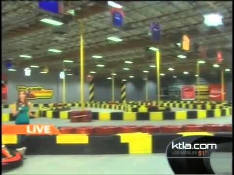 KTLA 5 at Pole Position Raceway Las Vegas track