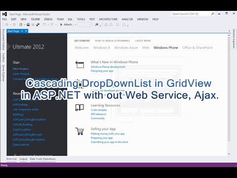 how to fill gridview in asp.net using ajax