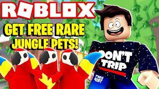 How To Get A Free Parrot Pet New Adopt Me Jungle Pet Update