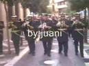 la banda de la estrella en la salida extraodinaria de la virgen del palo x las calle  de malaga marcha al cielo rey de triana