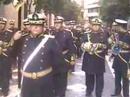 la banda de la estrella en la salida extraodinaria de la virgen del palo x las calle  de malaga marcha al cielo rey de triana