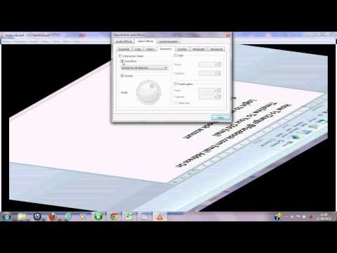how to fit video in vlc